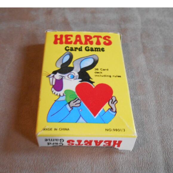 Vintage Hearts Card Game Complete Deck #9801/3 Rabbit, Bears, & Pigs - Picture 5 of 7